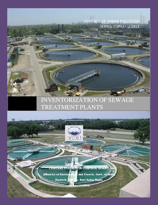 2015 STP INVENTORIZATION REPORT