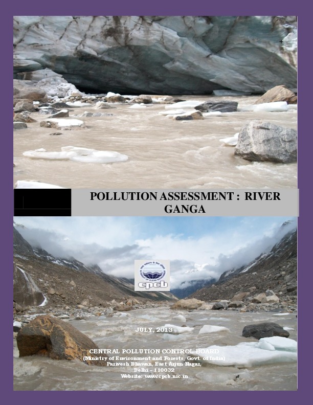 Pollution Assessment: River Ganga