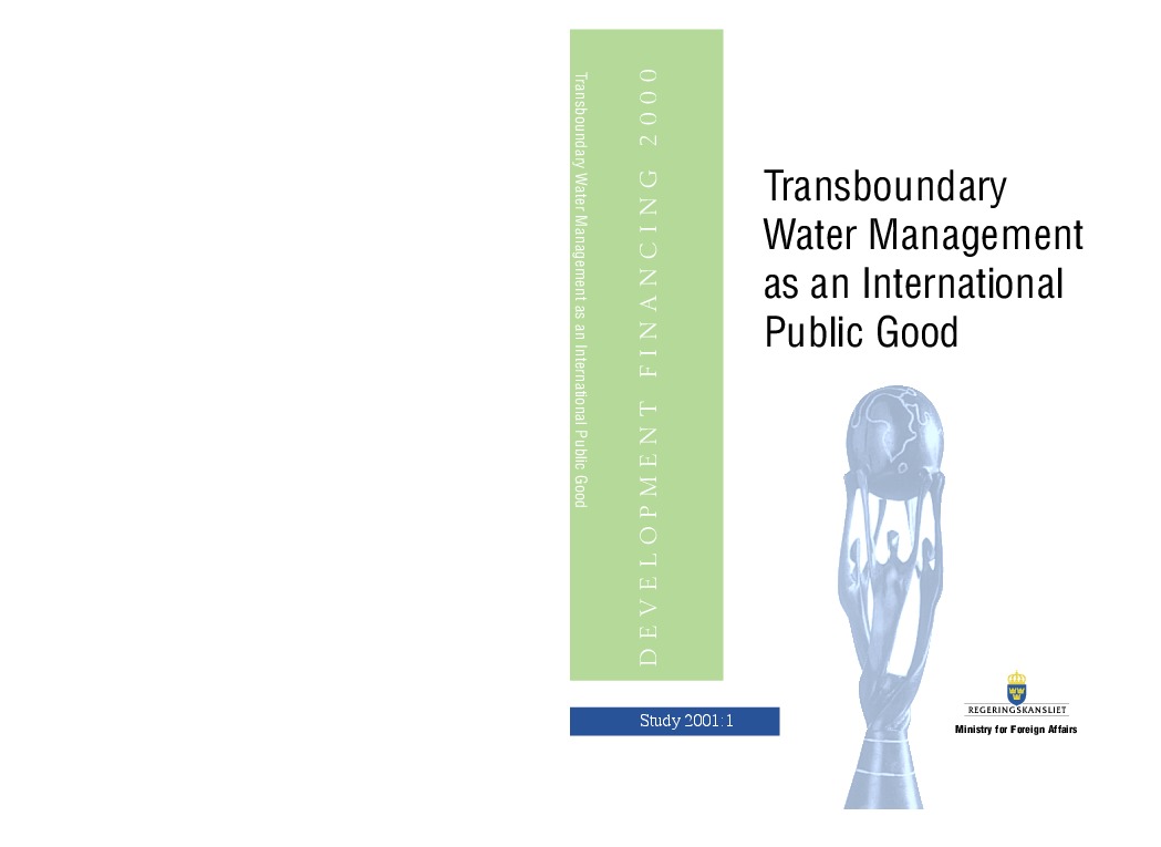 Transboundary Water Management as an International Public Good