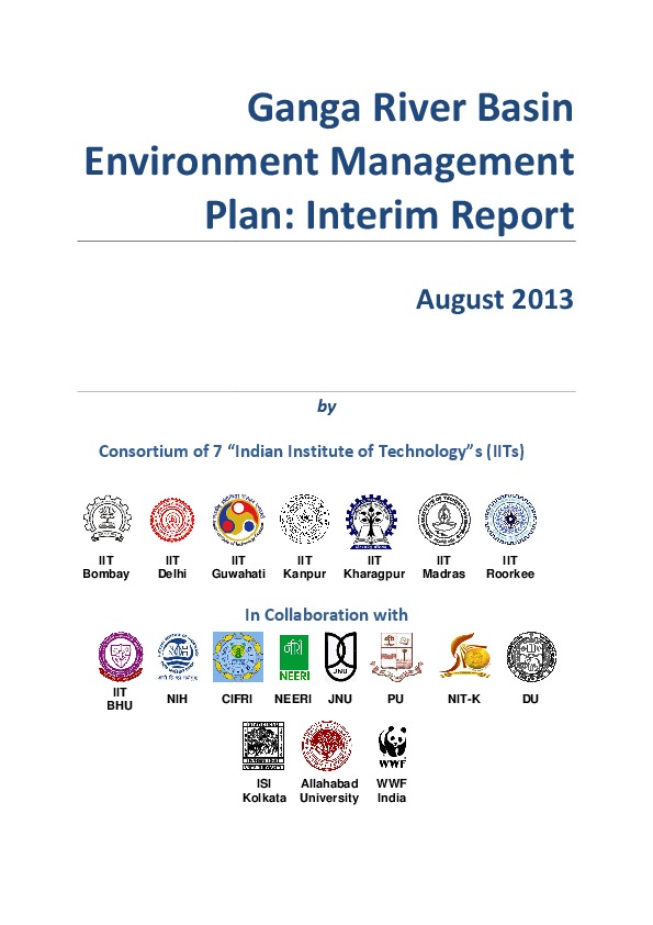 Ganga River Basin Environment Management Plan: Interim Report