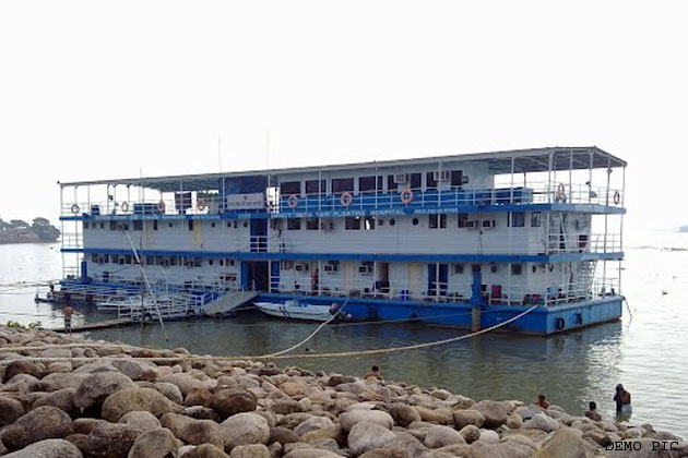 Floating Hospital in the Stream of Ganga