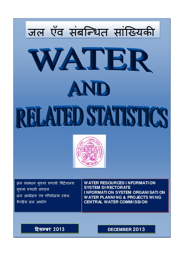 Water & Related Statistics 2013