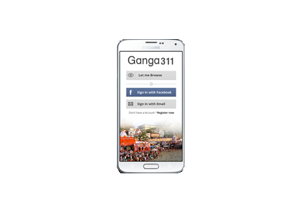 Android App to Track Ganga Pollution