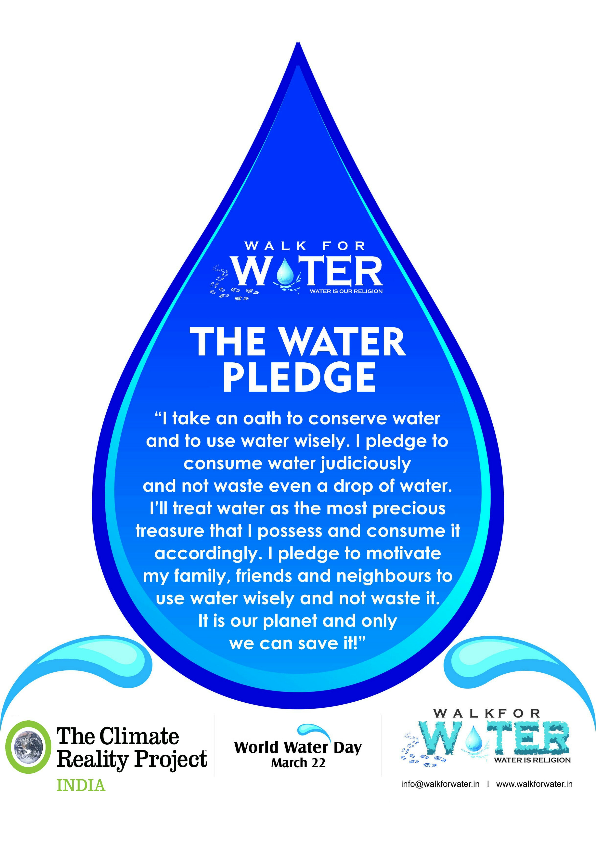 Walk For Water is a civil society group comprising of passionate people committed to the cause of providing safe and clean water access to one a...