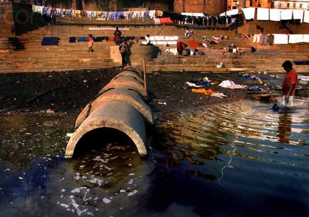 Comprehensive Plan to Stop Ganga Sewage Spills Needed