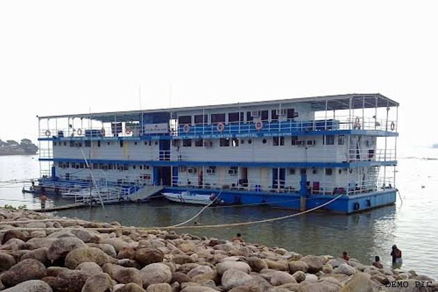 Floating Hospital in the Stream of Ganga