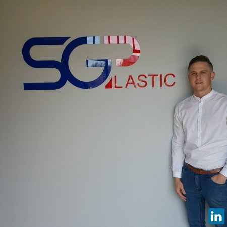 Brad Van der Schyff, Business Development Manager at S G Plastic Construction